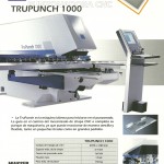 Maquinaria Industrial: Punzonadora CNC Trupunch 1000