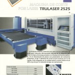 Maquinaria Industrial: Máquina de corte por láser Trulaser 2525