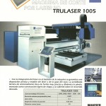 Maquinaria Industrial: Máquina de corte por láser Trulaser 1005