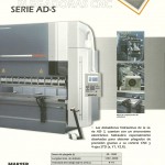 Maquinaria Industrial: Plegadora CNC Durma Serie AD-S