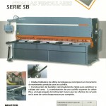 Maquinaria Industrial: Cizallas Pendulares Serie SB Durma