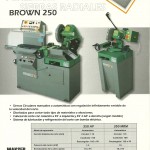Maquinaria Industrial: Sierras Radiales Pedrazzoli Brown 250