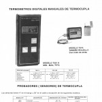 Termómetros Digitales Manuales De Termocupla REOTEMP USA