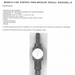 Durómetro Para Metales Modelo 415B - Portatil Para Metales. Escala Rockwell B PTC USA