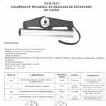 Calibrador Mecánico Para Medición De Espesores De Capas DEFELSKO USA