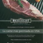 Braveheart. La carne más premiada en USA. Black Angus Beef.