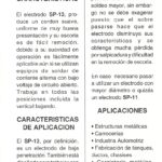 Manual Técnico De Soldaduras Pabsa. SP 13 AWS E 6013