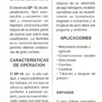 Manual Técnico De Soldaduras Pabsa. SP 18 AWS E 7018