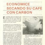 economice secando su café con carbón
